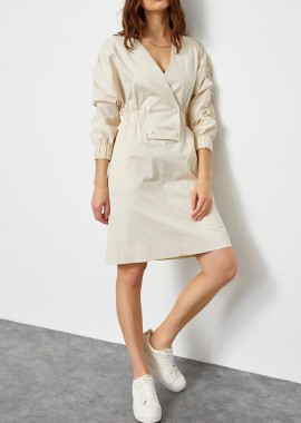 Rayna γυναικείο κούραζε φόρεμα με λάστιχο στη μέση