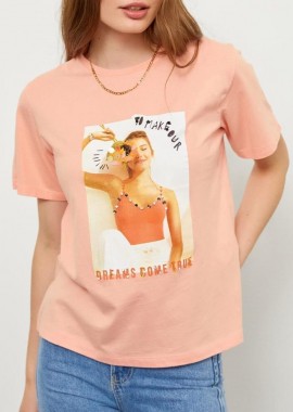 Γυναικείο t-shirt με ηλίανθο