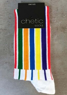 chetic socks - Κάλτσες multicolour ριγέ unisex