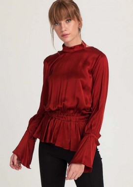 Lorin γυναικεία μπλούζα με ντεκολτέ στην πλάτη