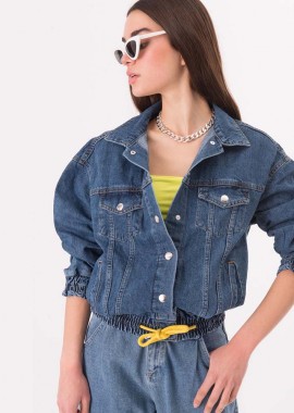 Covey γυναικείο jean τζάκετ