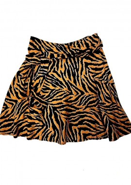 SOU - Selene γυναικεία φούστα animal print