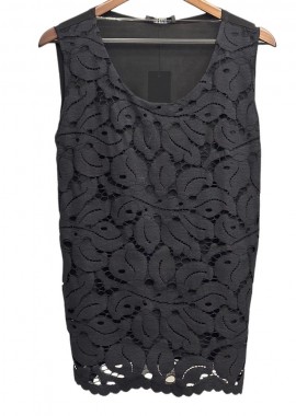 Betasso γυναικεία μπλούζα bigsize με δαντέλα