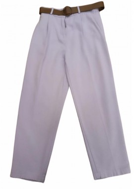 SOU - Kaily slouchy denim παντελόνι (Λιλά)