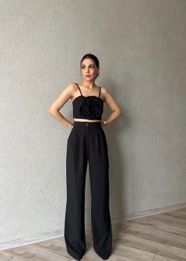 SANDRA ΓΥΝΑΙΚΕΙΟ ΠΑΝΤΕΛΟΝΙ ΜΑΥΡΟ