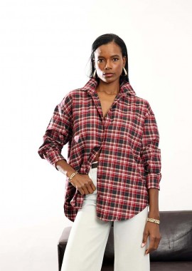 Meriam γυναικείο καρό πουκάμισο