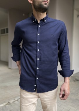 Ben Tailor ανδρικό μπλε πουκάμισο Harmony 0395L