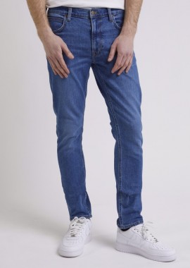 Lee Luke Ανδρικό Παντελόνι Τζιν Slim Μπλε L719IAA27