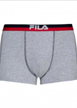 Ανδρικό γκρι μποξεράκι FILA λάστιχο FU5020 G