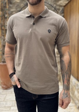 Everbest ανδρική πούρο πικέ Polo μπλούζα Plus Size 262839P