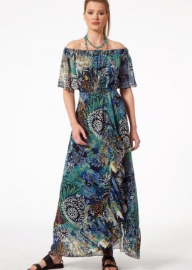 ΜΑΞΙ ΕΜΠΡΙΜΕ ΦΟΡΕΜΑ OFF SΗOULDER