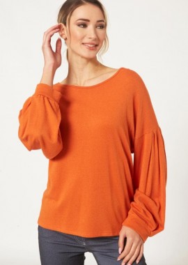 ΠΟΡΤΟΚΑΛΙ ΠΛΕΚΤΗ ΜΠΛΟΥΖΑ ΜΕ ΠΙΕΤΕΣ