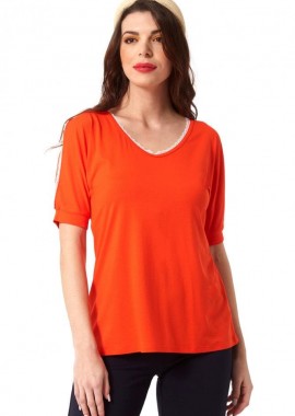 ΚΟΡΑΛΙ ΜΠΛΟΥΖΑ ΜΕ ΑΝΟΙΓΜΑ ΣΤΟΥΣ ΩΜΟΥΣ