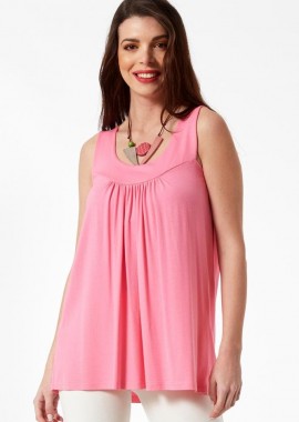 ΡΟΖ ΑΜΑΝΙΚΟ ΤΟΠ ΜΕ ΣΟΥΡΑ