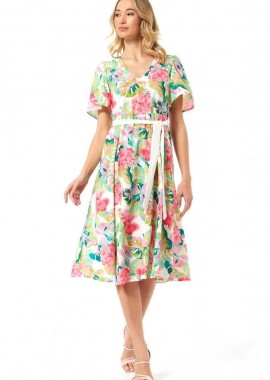 ΦΛΟΡΑΛ ΜΙΝΤΙ ΦΟΡΕΜΑ ΜΕ ΛΑΙΜΟΚΟΨΗ 