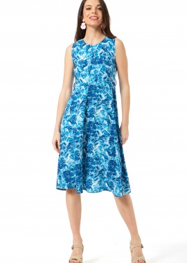 ΜΠΛΕ ΑΜΑΝΙΚΟ ΜΙΝΤΙ ΦΟΡΕΜΑ ΣΕ ΑΛΦΑ ΓΡΑΜΜΗ