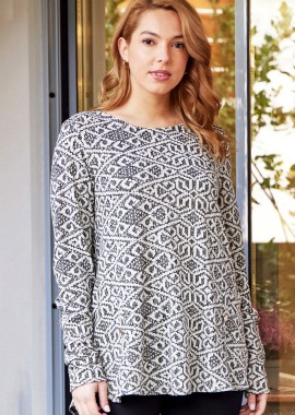 ΖΑΚΑΡ ΠΛΕΚΤΗ ΜΠΛΟΥΖΑ ΜΕ ΔΙΑΚΟΣΜΗΤΙΚΑ