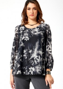 ΕΜΠΡΙΜΕ ΜΠΛΟΥΖΑ ΜΕ ΛΑΣΤΙΧΟ ΣΤΑ ΜΑΝΙΚΙΑ