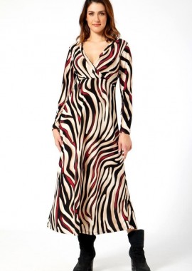 ΚΡΟΥΑΖΕ ΠΛΕΚΤΟ ΦΟΡΕΜΑ ANIMAL PRINT