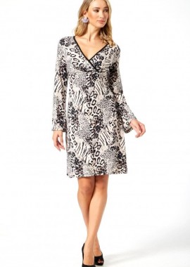ΚΡΟΥΑΖΕ ΠΛΕΚΤΟ ΦΟΡΕΜΑ ANIMAL PRINT