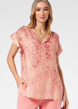 ΡΟΖ ΛΕΟΠΑΡ ΜΠΛΟΥΖΑ ΜΕ ΒΟΛΑΝ