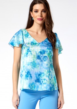 ΦΛΟΡΑΛ ΣΑΤΕΝ ΜΠΛΟΥΖΑ ΣΕ ΑΛΦΑ ΓΡΑΜΜΗ