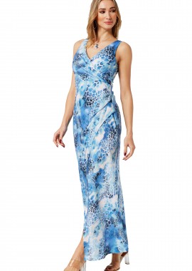 ΜΠΛΕ ΛΕΟΠΑΡ ΜΑΞΙ ΦΟΡΕΜΑ ΜΕ ΣΟΥΡΑ ΚΑΙ ΣΚΙΣΙΜΟ