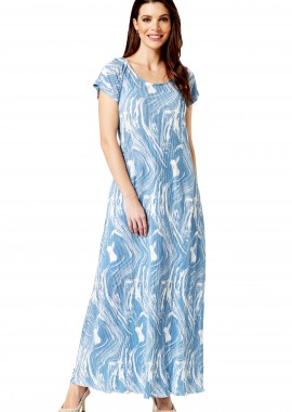 ΓΑΛΑΖΙΟ ΜΑΞΙ ΠΛΙΣΕ ΦΟΡΕΜΑ ΣΕ ΙΣΙΑ ΓΡΑΜΜΗ