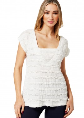 ΛΕΥΚΗ ΖΑΠΟΝΕ ΖΑΚΑΡ ΜΠΛΟΥΖΑ ΜΕ ΠΙΕΤΕΣ