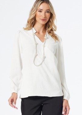 ΕΚΡΟΥ ΚΡΟΥΑΖΕ ΜΠΛΟΥΖΑ ΜΕ ΣΟΥΡΑ