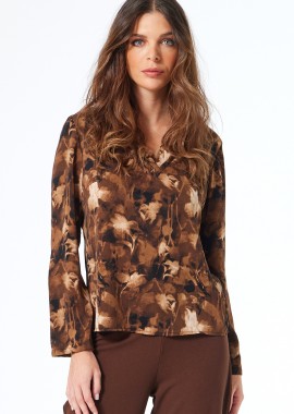 ΚΑΦΕ ΦΛΟΡΑΛ ΜΠΛΟΥΖΑ ΜΕ ΠΙΕΤΕΣ