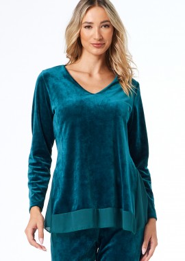 ΚΥΠΑΡΙΣΣΙ ΒΕΛΟΥΔΙΝΗ ΜΠΛΟΥΖΑ ΜΕ ΜΟΥΣΕΛΙΝΑ