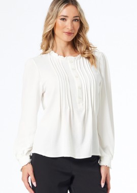 ΕΚΡΟΥ ΜΠΛΟΥΖΑ ΜΕ ΠΙΕΤΕΣ ΚΑΙ ΒΟΛΑΝ