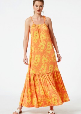 ΠΟΡΤΟΚΑΛΙ TIE DYE ΦΟΡΕΜΑ