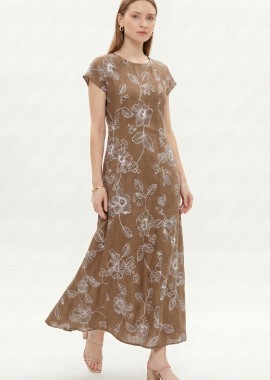 ΚΑΦΕ ΜΑΞΙ ΚΕΝΤΗΤΟ ΦΟΡΕΜΑ LINEN-LOOK