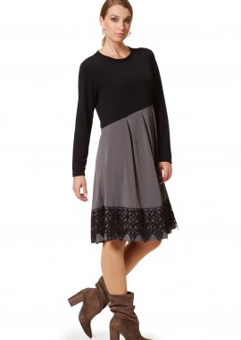 ΔΙΧΡΩΜΟ ΦΟΡΕΜΑ ΜΕ ΔΑΝΤΕΛΑ