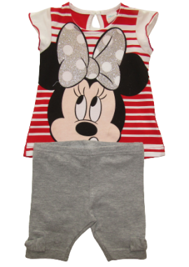 OEM - ©DISNEY ΒΡΕΦΙΚΟ ΠΑΙΔΙΚΟ ΣΕΤ ΜΕ ΚΟΛΑΝ 1171 - γκρι ΓΚΡΙ
