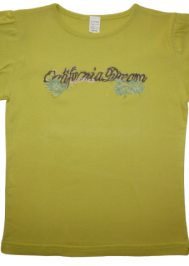 OEM - VICTORIA ΠΑΙΔΙΚΟ T-SHIRT 1254 – κίτρινο ΚΙΤΡΙΝΟ
