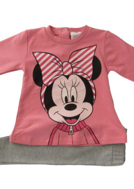 ©DISNEY ΠΑΙΔΙΚΟ ΣΕΤ MINNIE ΜΕ ΚΟΛΑΝ 1297 – ροζ ΡΟΖ