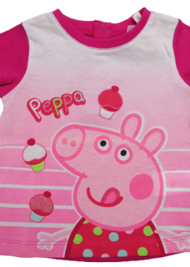 PEPPA PIG - PEPPA PIG ΠΑΙΔΙΚΟ T-SHIRT 0430 - φούξια ΦΟΥΞΙΑ