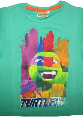 NICKELODEON - NICKELODEON NINJA TURTLES ΠΑΙΔΙΚΟ T-SHIRT 0538 – πράσινο ΠΡΑΣΙΝΟ