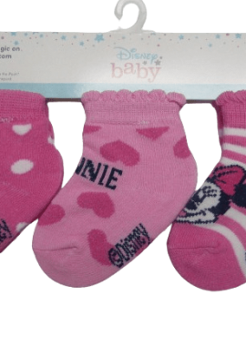 ©DISNEY - ©DISNEY ΒΡΕΦΙΚΕΣ ΣΕΤ ΚΑΛΤΣΕΣ MINNIE 1072 – ροζ ΡΟΖ