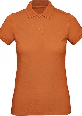 Γυναικειο Μπλουζακι Polο Inspire Organic B & C PW440 Urban Orange