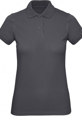 Γυναικειο Μπλουζακι Polο Inspire Organic B & C PW440 Dark Grey