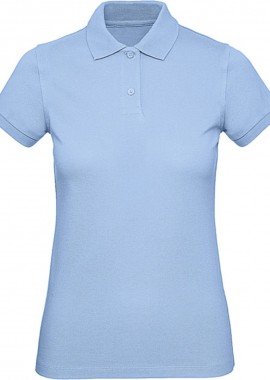 Γυναικειο Μπλουζακι Polο Inspire Organic B & C PW440 Sky Blue