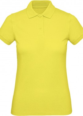 Γυναικειο Μπλουζακι Polο Inspire Organic B & C PW440 Solar Yellow