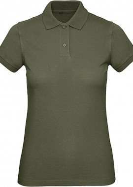 Γυναικειο Μπλουζακι Polο Inspire Organic B & C PW440 Urban Khaki