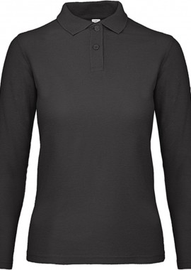 Μακρυμανικο Γυναικειο Polo ID.001 LSL B & C PWI13 Black