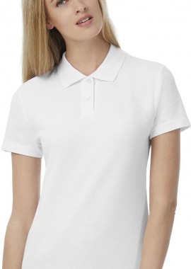 Γυναικείο Μπλουζάκι Pique Polo Shirt B & C ID.001 Women White
