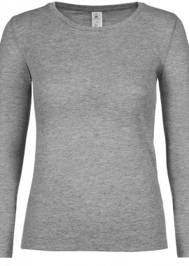 Γυναικείο μακρυμάνικο T- Shirt B & C TW06T Sport Grey